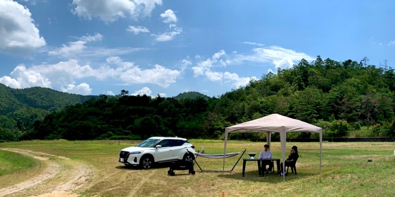 7月22日 木 より Satoyama Glampark をopenいたしました 新着情報 公式 里山の休日 京都 烟河 けぶりかわ